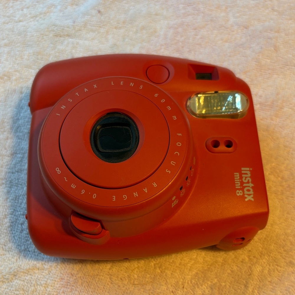 Instax Mini 8 Camera - Vibrant Red
